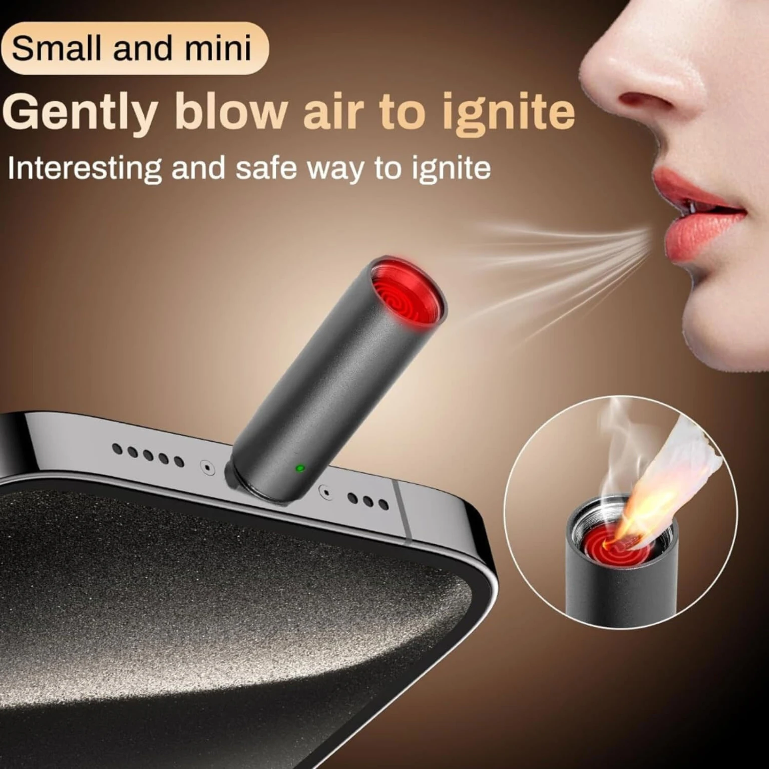 usb type c electric cigarette lighter | portable mini keychain lighter usb type c electric cigarette lighter | portable mini keychain lighter