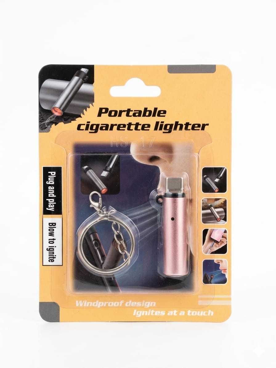usb type c electric cigarette lighter | portable mini keychain lighter usb type c electric cigarette lighter | portable mini keychain lighter